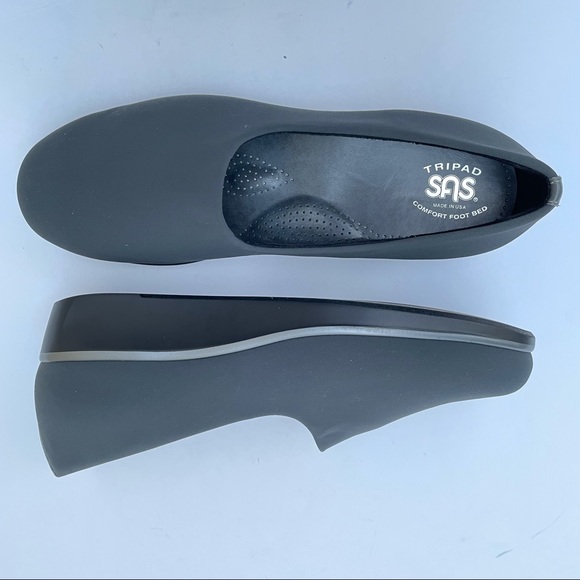 SAS Bliss Tripad Comfort Slip On Cushioned Shoes Gray size 11 Wide Width - Picture 2 of 11